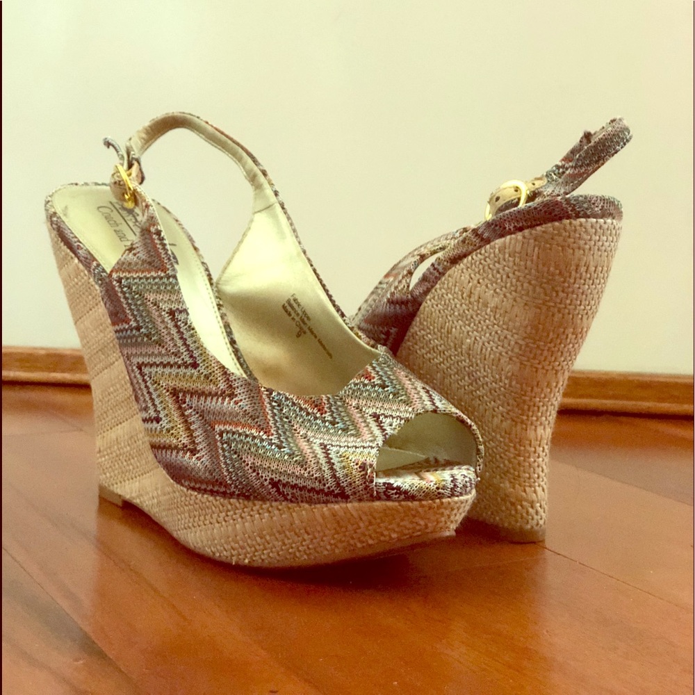 Multicolor Fabric Shoes